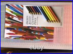 Holbain Artist Colored Pencils 150 Colors in a Paper Box, Transparent PP case