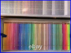 Holbain Artist Colored Pencils 150 Colors in a Paper Box, Transparent PP case