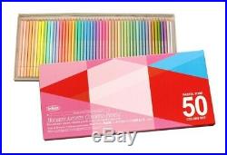 Holbane Colored Pencils Pastel Tone Set 50 Colors Paper Box Colored Pencils Art