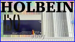 Holbein Artist Colored Pencil 150 Colors Paper Box Art Materials JAPAN import
