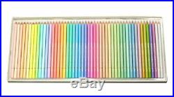 Holbein Artist Colored Pencil Pastel Tone Set 50 colors paper box F/S From Japan