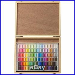 Holbein Artist Soft Pastels 150 Colors Set In Wood Box Free Shipping From japan