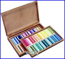 Holbein Artists Oil Pastels 100 Sticks in Wooden Box Set U690 EMS Fast Shipping