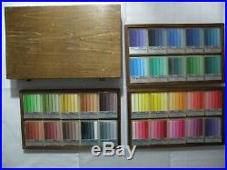 Holbein Artists' Oil Pastels 150 Stick Set in Wooden Box NEW
