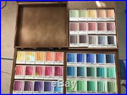 Holbein Artists Oil Pastels Set Of 225 Colors In Wooden Box Never Used