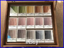 Holbein Artists Oil Pastels Set Of 225 Colors In Wooden Box Never Used