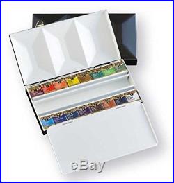 Holbein Artists Pan Color PN681 Water Color 16 Color Set Metal Box Free Shipping