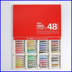 Holbein Artists Watercolor Paint Set W409 48 Colors 5ml Tubes Made in Japan