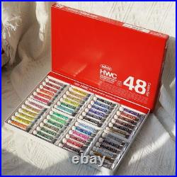 Holbein Artists Watercolor Paint Set W409 48 Colors 5ml Tubes Made in Japan