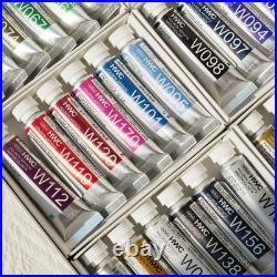Holbein Artists Watercolor Paint Set W409 48 Colors 5ml Tubes Made in Japan