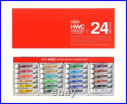 Holbein Artists' Watercolor Set HWC W405 24 Colors x 5ml Paint New