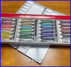 Holbein Artists' Watercolor Set HWC W405 24 Colors x 5ml Paint New