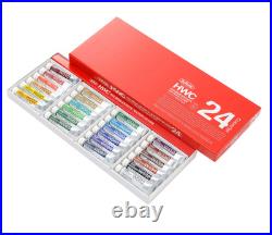 Holbein Artists' Watercolor Set HWC W405 24 Colors x 5ml Paint New