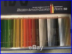 Holbein OP945 Artist Colored Pencils 150 Colors in cardboard box. NEW