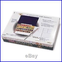 Holbein Water Color Artist's Pan Color 36Colors Set with PALM BOX PN698 F/S