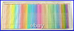 Holbein artist colored pencils pastel set 50 colors with Paper Box NEW