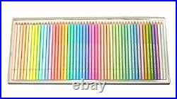 Holbein oil-based Colored Pencil Pastel Tone Set in Paper-box OP936, 50 Colors