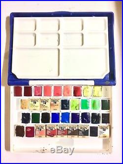 Holbein watercolor 36 pan set detachable palette box artist grade made in Japan