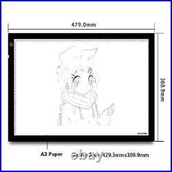 Huion A3 Thin Light Box LED Light Pad Light Tracer for Artcraft Tracing Drawing