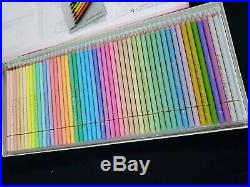 IN-HAND Brand New Holbein Pastel 50 Colors Set Paper Box OP936 Awesome Pencils