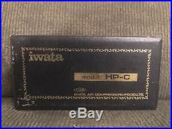 IWATA HP-C AIR BRUSH ORIGINAL BOX Excellent Condition Complete