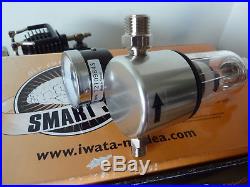 IWATA IS-850 Smart Jet Compressor Studio Series display unit in box