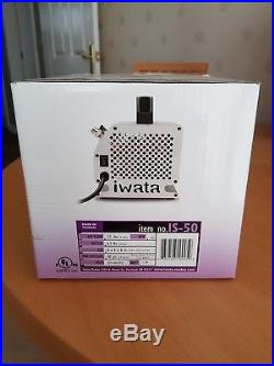 IWATA SILVER JET AIRBRUSH COMPRESSOR, Brand New and Boxed