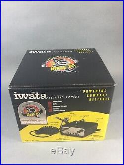 Iwata-Medea IS-35 Studio Series Ninja Jet Single Piston Air Compressor Open Box