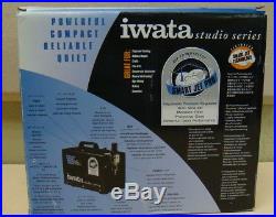 Iwata Studio Series Smart Jet Pro Airbrush compressor IS-875 New in Box +BONUS