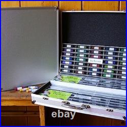 Jack Richeson Aluminum Roz Box with 4 Foam Lined Lift Out Trays