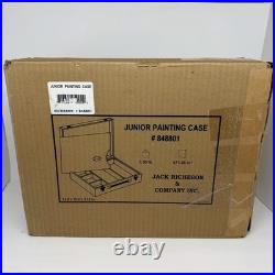 Jack Richeson Junior Painting Case Sketch Box Wood With Palette 14.2x10.2 NIB