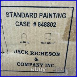 Jack Richeson Standard Painting Case Sketch Box Wood With Palette 16.9x12.9 NIB