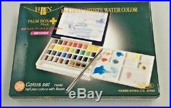 Japan Holbein Artists Pan Color Water Color 36Colors Set PALM BOX PN698 z022