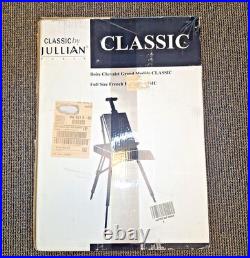 Jullian CLASSIC Full Size French Easel Portable Wood Full Sketch Box