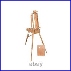 Jullian Escort French Art Easel Stand Half Box Easels for Painting Canva