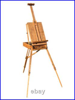 Jullian Paris Beechwood Full-Size Folding French Box Easel with Drawer