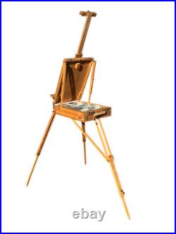 Jullian Paris Beechwood Full-Size Folding French Box Easel with Drawer