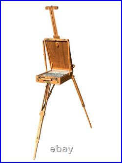 Jullian Paris Beechwood Full-Size Folding French Box Easel with Drawer