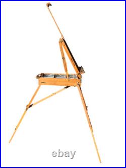 Jullian Paris Beechwood Full-Size Folding French Box Easel with Drawer