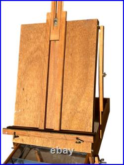 Jullian Paris Beechwood Full-Size Folding French Box Easel with Drawer