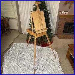 Jullian Paris Full Size French Box Easel European Beechwood