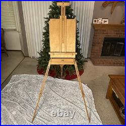 Jullian Paris Full Size French Box Easel European Beechwood
