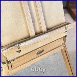 Jullian Paris Full Size French Box Easel European Beechwood