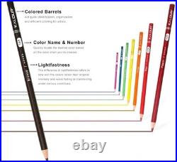 KALOUR Pro Colored Pencils, Set of 520 Colors, Artists Soft Core w Vibrant Colors