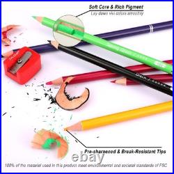 KALOUR Pro Colored Pencils, Set of 520 Colors, Artists Soft Core with Vibrant C