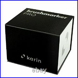Karin Mega Box 60 Colors + 3 Blender Pens Brush Marker Pro Watercolor 27C7
