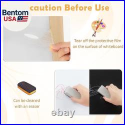 Kids Art Easel, 3 in 1 Double-Sided Painting Easel WithMagnetic Whiteboard, Chalkb