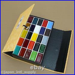 Kissho Gansai Japanese Watercolor Pigment Painting 100 Colors Box Traditional