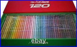 Korin Pencil 775 Hexagon 120 colorpaper Boxed color Pencil 775-120