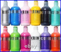 Krink K-60 Paint Markers 12 Count, 2oz/60ml Bottles Box Set